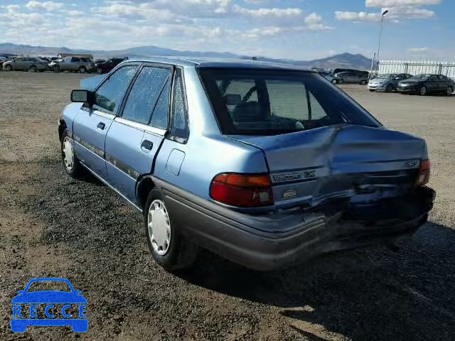 1992 FORD ESCORT LX 1FAPP14JXNW200347 зображення 2