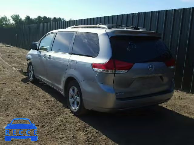 2012 TOYOTA SIENNA LE 5TDKK3DC8CS268580 image 2
