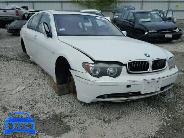 2003 BMW 745LI WBAGN63463DR11722 image 0
