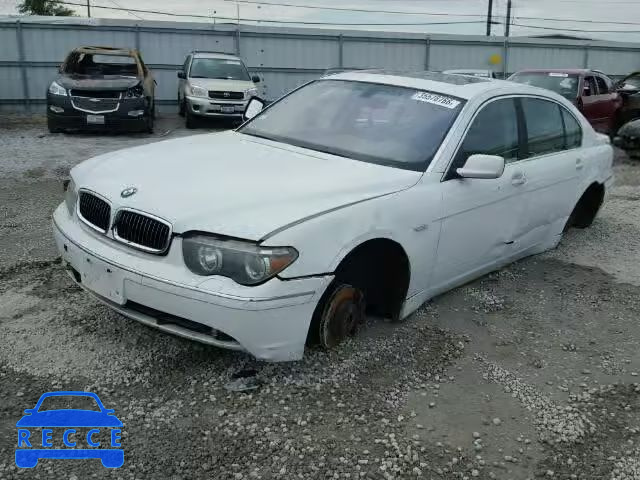 2003 BMW 745LI WBAGN63463DR11722 зображення 1