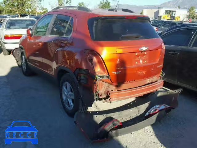 2015 CHEVROLET TRAX 1LT KL7CJLSB7FB119815 зображення 2