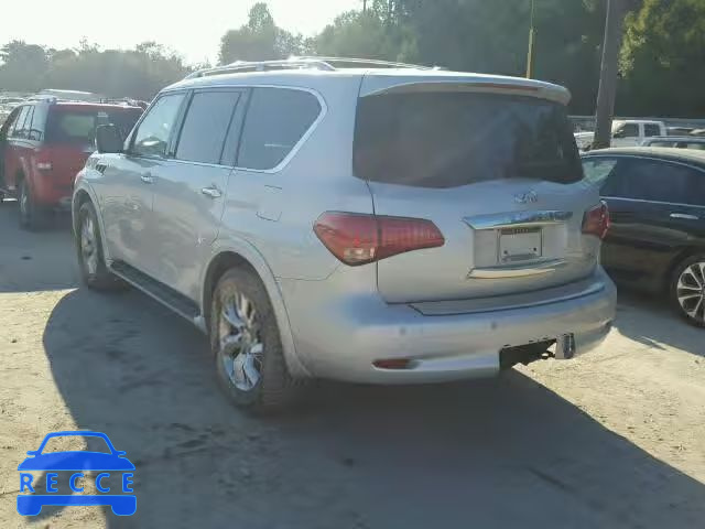 2014 INFINITI QX80 JN8AZ2NF5E9555309 image 2