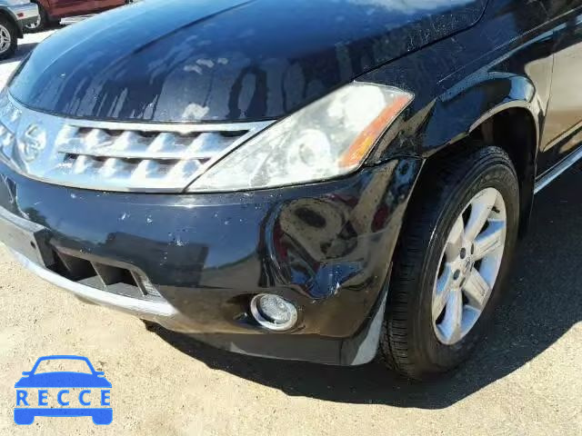 2006 NISSAN MURANO SL JN8AZ08T26W406591 image 9