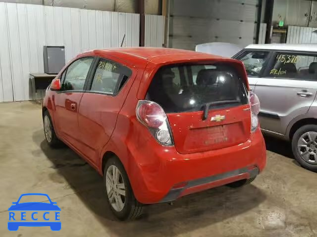 2015 CHEVROLET SPARK LS KL8CB6S90FC797081 зображення 2