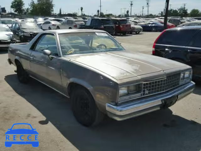 1983 CHEVROLET EL CAMINO 1GCCW80H8DR293664 зображення 0