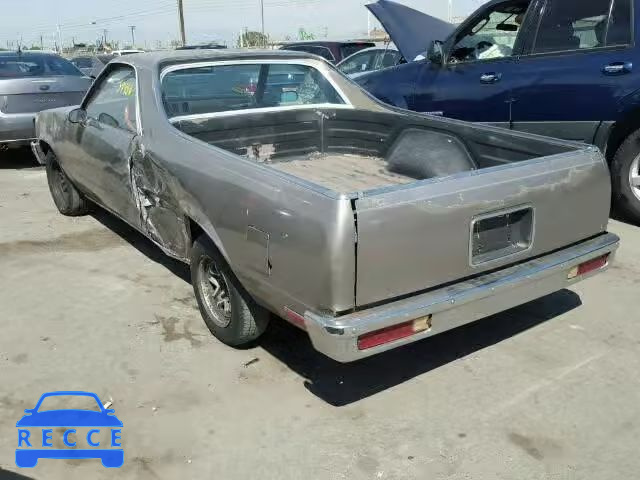 1983 CHEVROLET EL CAMINO 1GCCW80H8DR293664 зображення 2