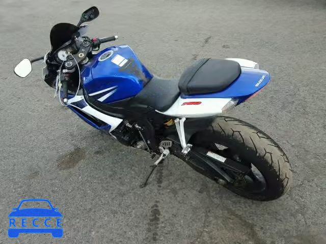 2007 SUZUKI GSX-R750 JS1GR7KAX72101784 зображення 2