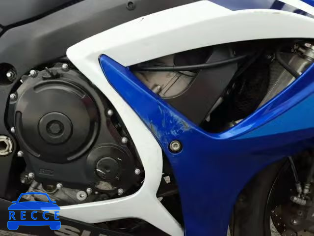 2007 SUZUKI GSX-R750 JS1GR7KAX72101784 зображення 6