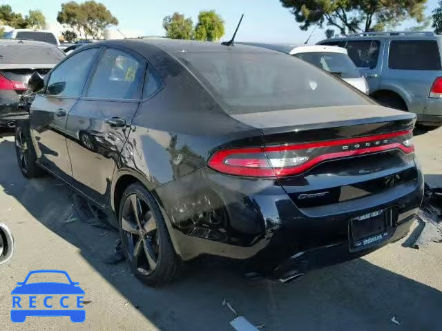 2016 DODGE DART SXT 1C3CDFBB7GD519427 image 2