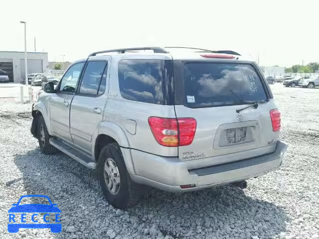 2001 TOYOTA SEQUOIA LI 5TDZT38A21S054198 зображення 2