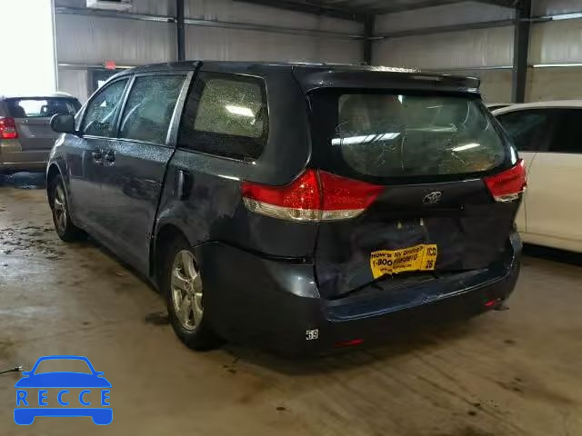 2013 TOYOTA SIENNA 5TDZK3DC3DS377822 image 2