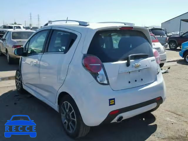 2015 CHEVROLET SPARK 2LT KL8CF6S99FC743511 image 2