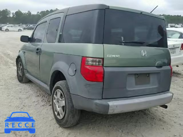 2005 HONDA ELEMENT LX 5J6YH18375L016020 image 2