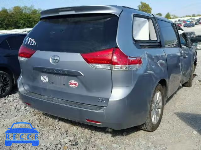 2014 TOYOTA SIENNA XLE 5TDDK3DC9ES086480 image 3