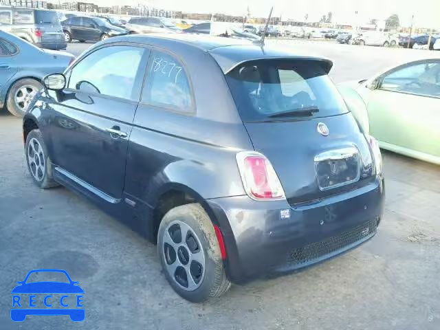 2015 FIAT 500 ELECTR 3C3CFFGE1FT507294 зображення 2