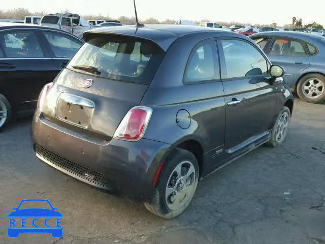 2015 FIAT 500 ELECTR 3C3CFFGE1FT507294 image 3