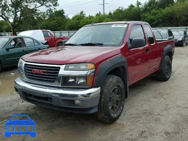 2004 GMC CANYON 1GTDS196948213125 image 1