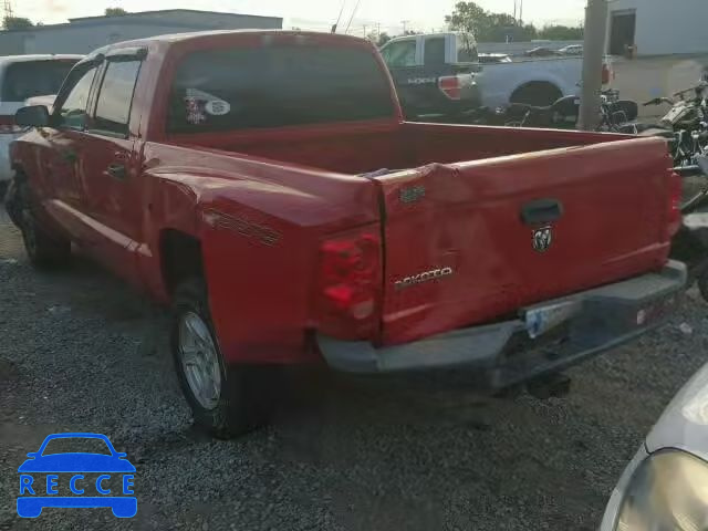 2007 DODGE DAKOTA QUA 1D7HE28K27S248227 image 2