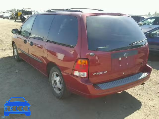 2003 FORD WINDSTAR L 2FMZA51493BB58855 image 2