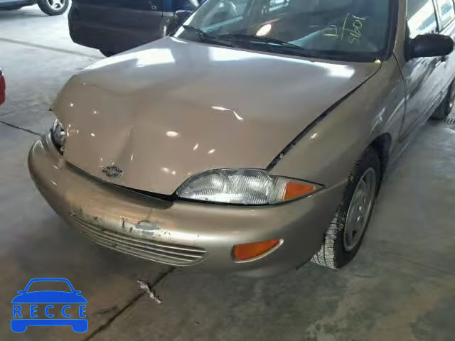 1999 CHEVROLET CAVALIER 1G1JC5246X7315601 Bild 9