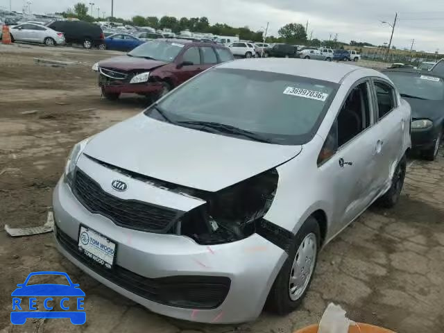 2012 KIA RIO LX KNADM4A32C6085945 image 1
