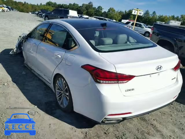 2015 HYUNDAI GENESIS KMHGN4JE3FU062393 image 2