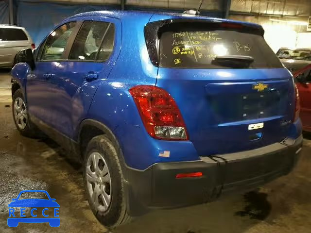 2016 CHEVROLET TRAX LS KL7CJKSB4GB548843 image 2