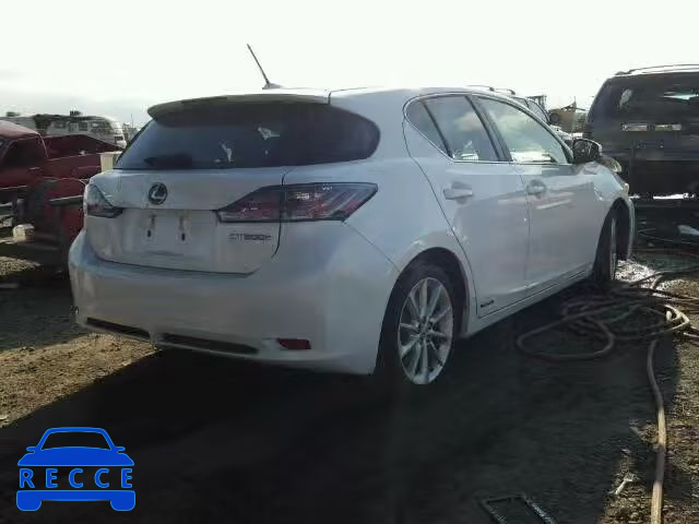 2012 LEXUS CT200H JTHKD5BH2C2099246 image 3