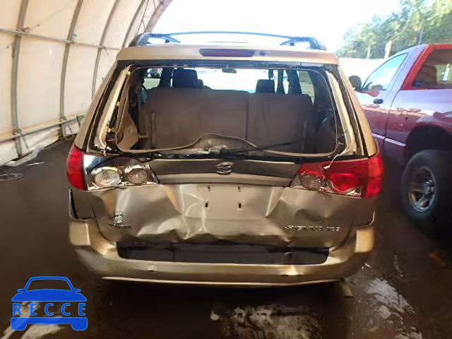 2007 TOYOTA SIENNA XLE 5TDZK22C57S088121 image 9