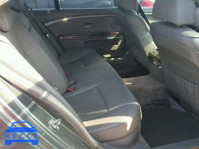 2005 BMW 745LI WBAGN63505DS58896 image 5