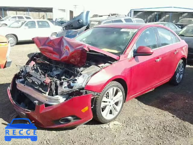 2012 CHEVROLET CRUZE LTZ 1G1PH5SC8C7397618 зображення 1