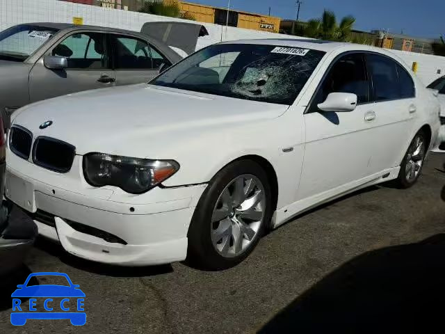 2002 BMW 745I WBAGL63422DP58292 image 1