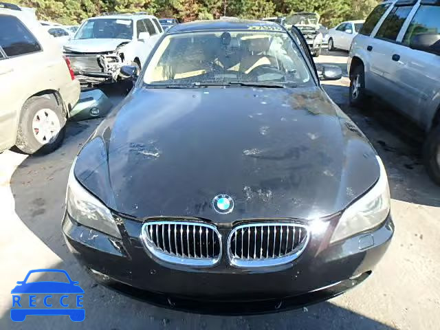 2006 BMW 550I WBANB53576CP01420 image 8