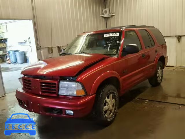 2001 OLDSMOBILE BRAVADA 1GHDT13W112115740 image 1