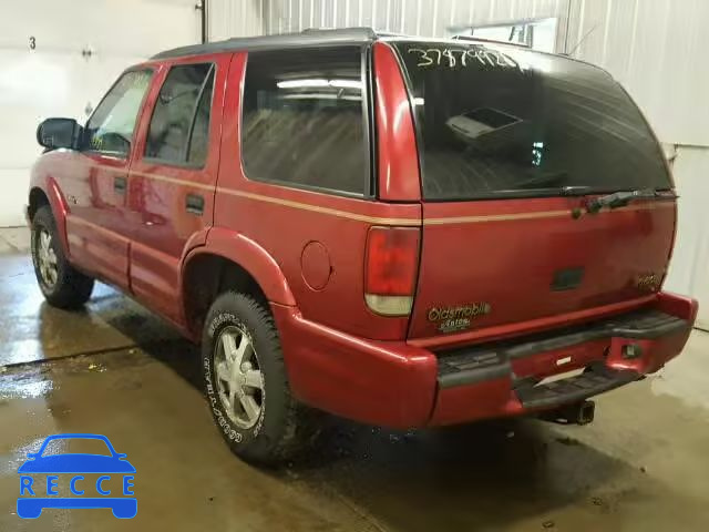 2001 OLDSMOBILE BRAVADA 1GHDT13W112115740 image 2