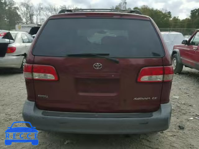 2002 TOYOTA SIENNA CE 4T3ZF19C82U485494 image 9