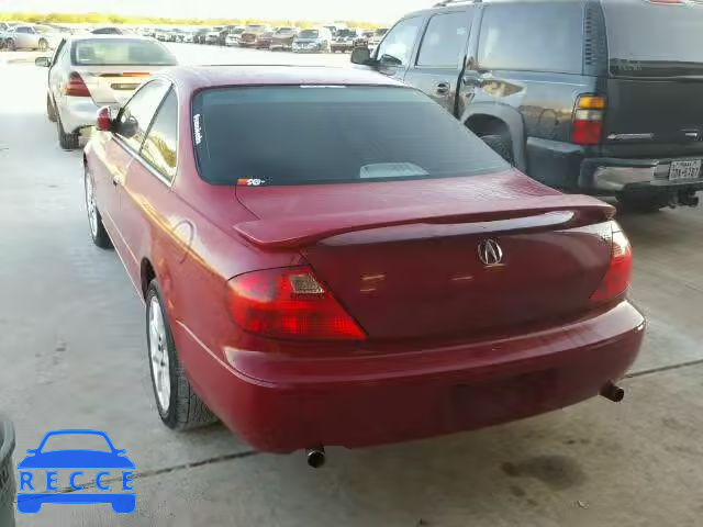 2001 ACURA 3.2 CL TYP 19UYA42631A027571 image 2