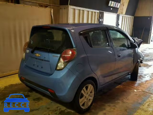 2014 CHEVROLET SPARK 1LT KL8CD6S97EC458732 зображення 3