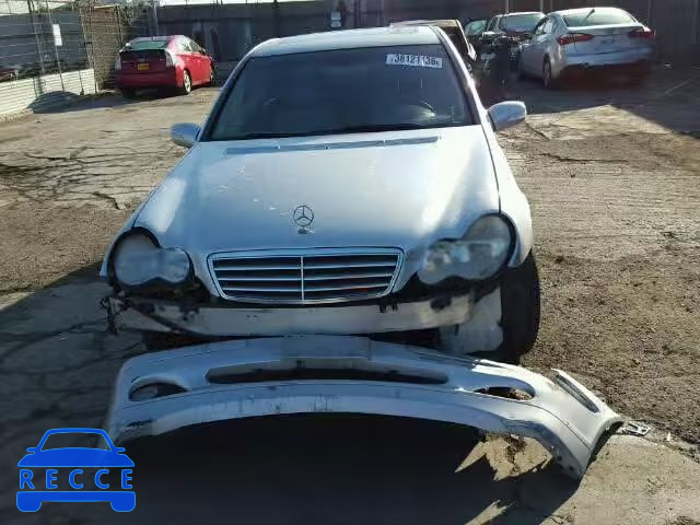 2004 MERCEDES-BENZ C240 WDBRF61J44A638458 Bild 9