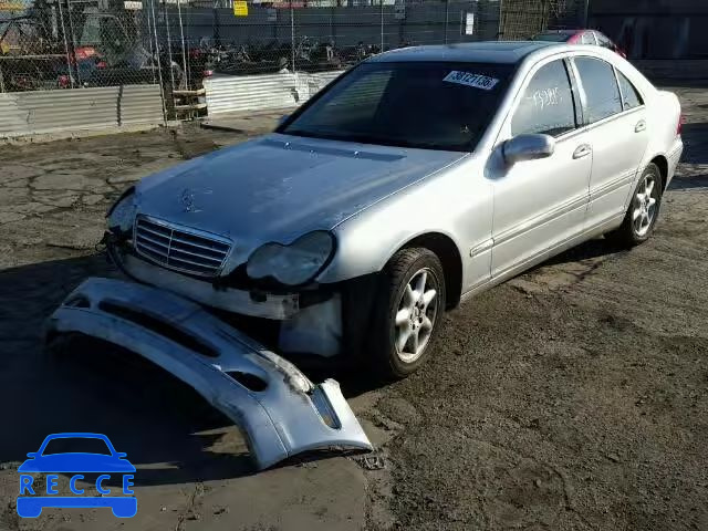 2004 MERCEDES-BENZ C240 WDBRF61J44A638458 зображення 1