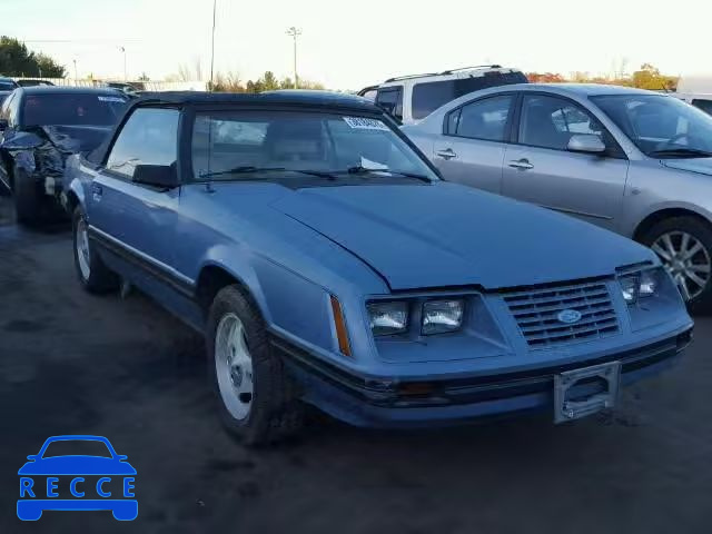 1984 FORD MUSTANG GL 1FABP2730EF207210 image 0