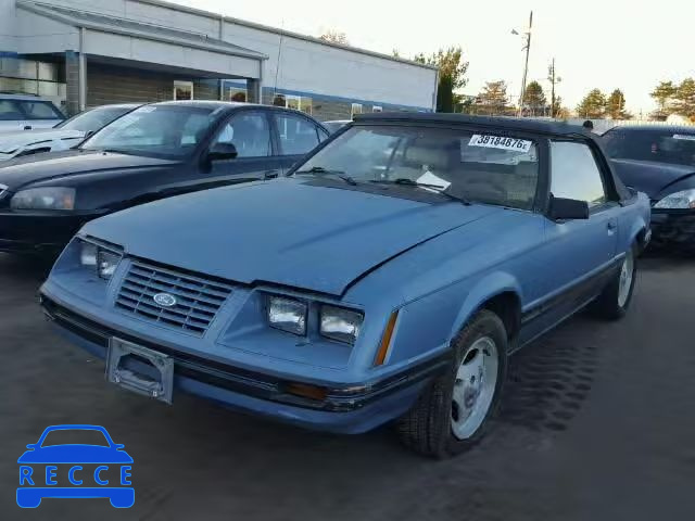1984 FORD MUSTANG GL 1FABP2730EF207210 image 1