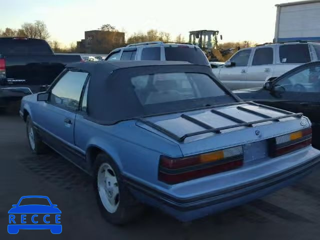 1984 FORD MUSTANG GL 1FABP2730EF207210 image 2