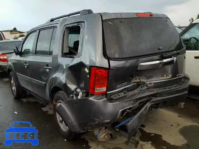 2011 HONDA PILOT EXLN 5FNYF4H76BB069211 image 2