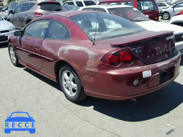 2003 DODGE STRATUS SE 4B3AG42G33E185685 Bild 2