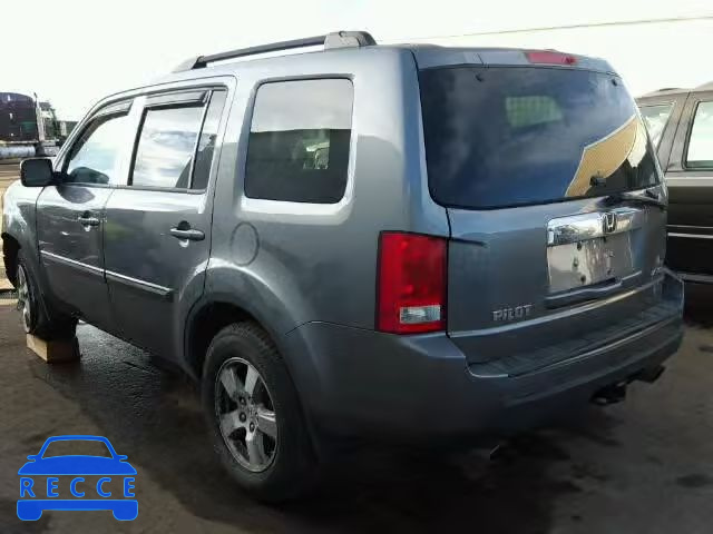 2009 HONDA PILOT EXL 5FNYF485X9B034230 image 2