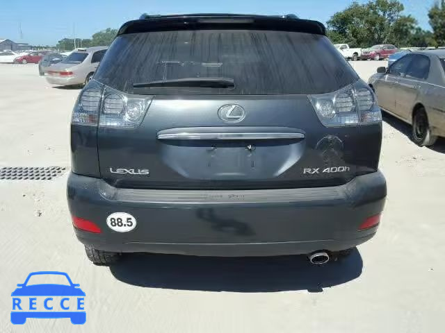 2006 LEXUS RX 400 JTJGW31U860002570 зображення 9