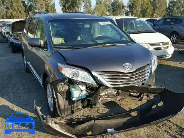 2014 TOYOTA SIENNA XLE 5TDYK3DCXES520200 image 0