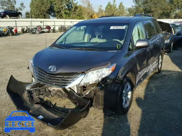 2014 TOYOTA SIENNA XLE 5TDYK3DCXES520200 image 1