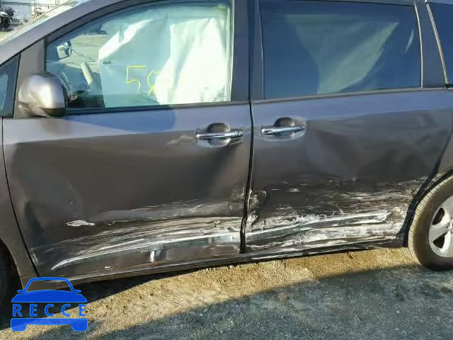 2014 TOYOTA SIENNA XLE 5TDYK3DCXES520200 image 8